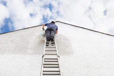 Peinture extérieure à Suzay — façades et ravalement